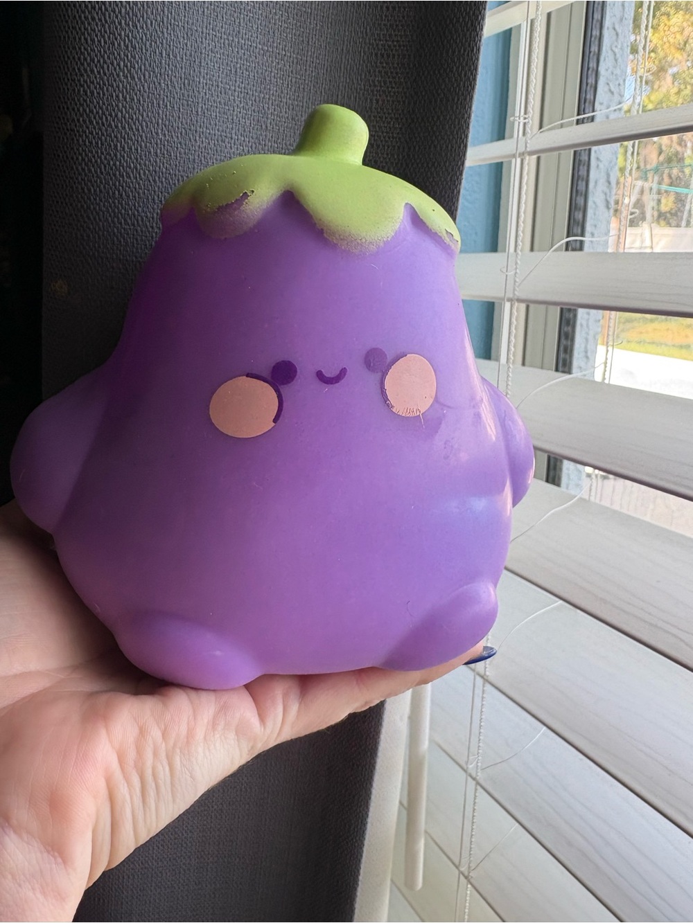Jumbo eggplant squishy